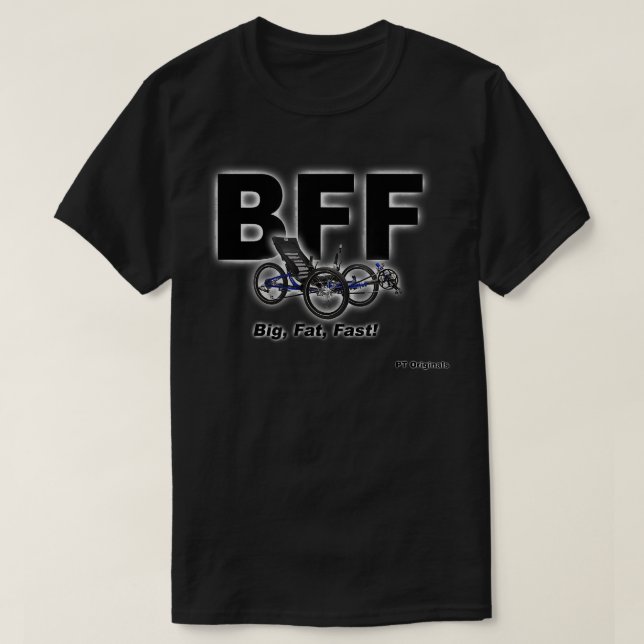 Camiseta Recumbente Trike BFF Tee (Frente do Design)