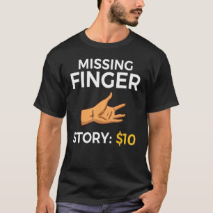 Camiseta Recuperação de Amputação Prostética dos Dedos Ause