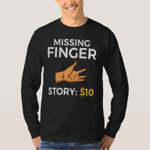 Camiseta Recuperação de Amputação Prostética dos Dedos Ause