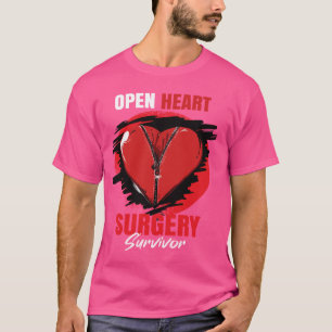 Camiseta Recuperação de Cirurgia Cardíaca Aberta - Modo de