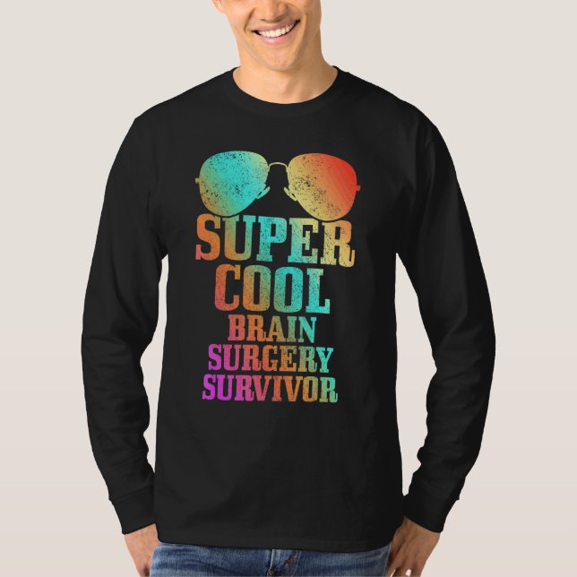 Camiseta Recuperação de Cirurgia Cerebral Em Breve 1 (Frente)