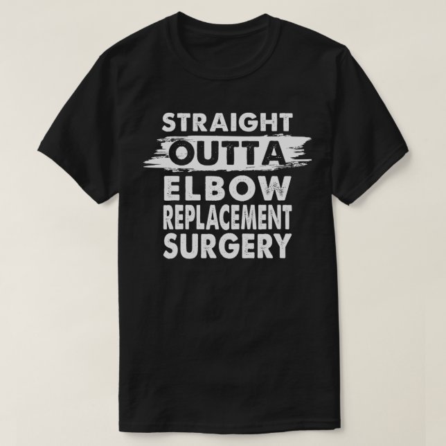 Camiseta Recuperação de Cirurgia de Substituição de hetero  (Frente do Design)