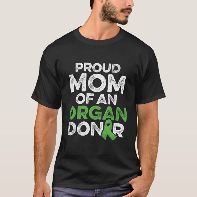 Camiseta Recuperação de Cirurgia Mãe do Doador de Transplan (Frente)