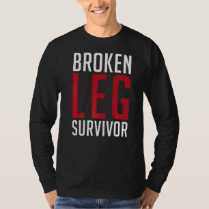 Camiseta Recuperação de lesões por sobrevivência nas pernas