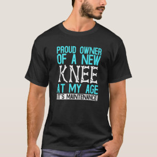 Camiseta Recuperação de novas cirurgias do joelho