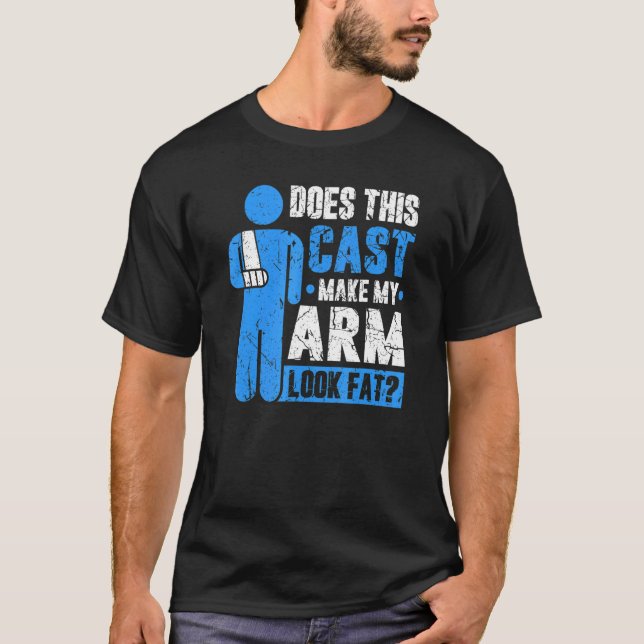 Camiseta Recuperação de Piadas de transmissão de braço queb (Frente)