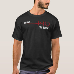 Camiseta Recuperação De Sobrevivência De Ataque Cardíaco Ob