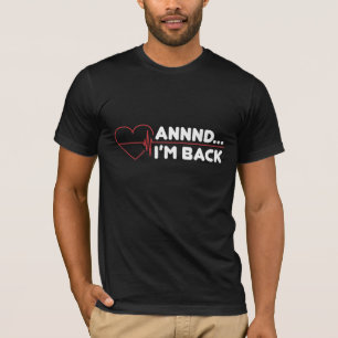 Camiseta Recuperação De Sobreviventes Com Ataque Cardíac