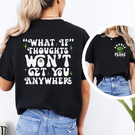 Camiseta Recuperação de TOC Escolha Paz em vez de Alívio