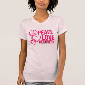 Camiseta recuperação do amor da paz