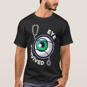 Camiseta Recuperação Pós Cirurgia Ocular Remoção de Catarat