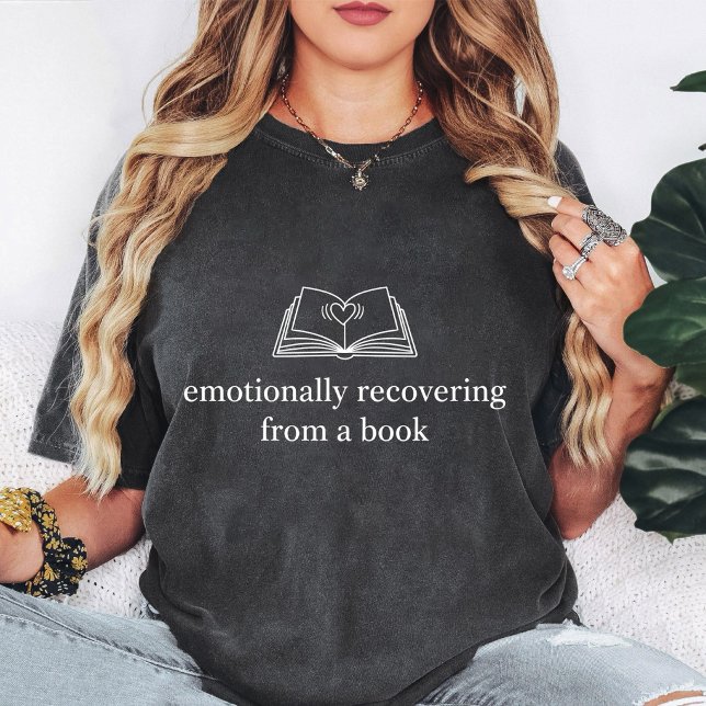 Camiseta Recuperando-se Emocionalmente de um Leitor de Cora (Criador carregado)