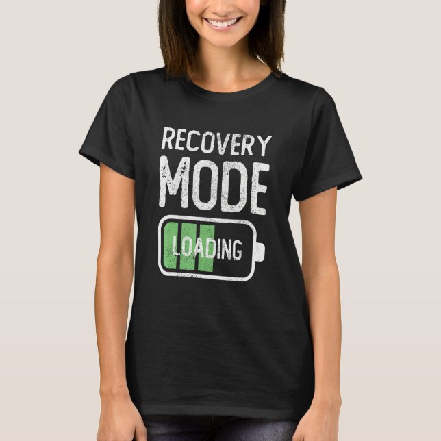 Camiseta Recuperar o modo de recuperação em breve ativado (Frente)