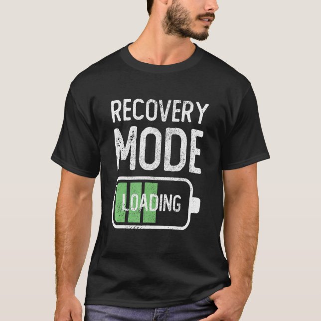 Camiseta Recuperar o modo de recuperação em breve ativado (Frente)