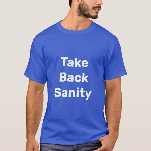 Camiseta Recupere a Sanidade (Frente)
