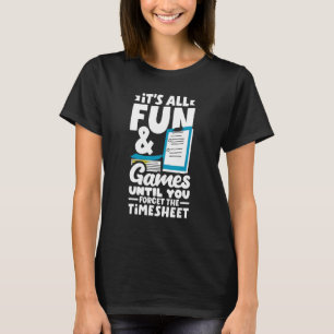 Camiseta Recursos Humanos Departamento de RH Gerente de RH