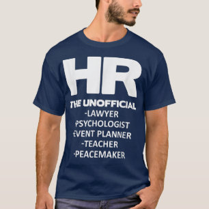 Camiseta Recursos Humanos Engraçados HR Usa Tudo