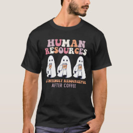 Camiseta Recursos Humanos no Halloween Assustadores A