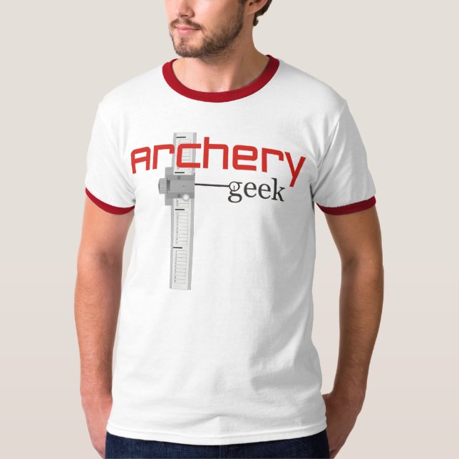 Camiseta recurve o geek (Frente)
