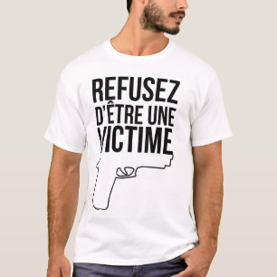 Camiseta Recusem ser uma vítima