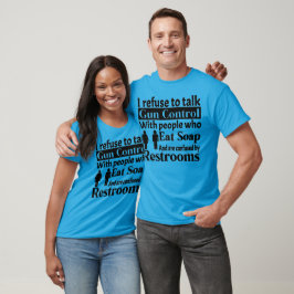 Camiseta Recuso-Me A Falar De Controle De Arma