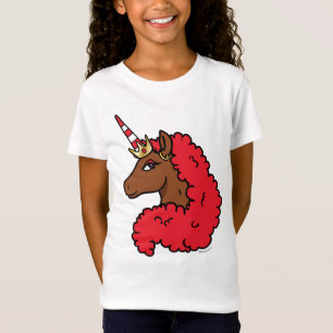 Camiseta Red Afro Unicorn