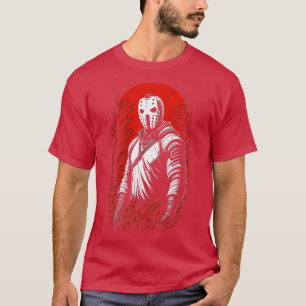 Camiseta Red and White New Jason