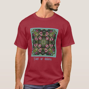 Camiseta Red Apple Abstrato Nature Art Personalizado