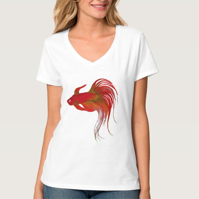 Camiseta Red Betta (Frente)