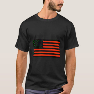 Camiseta Red Black Green Flag Black Owned Bz African Americ
