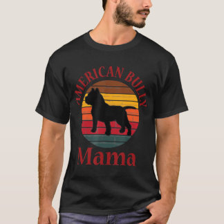 Camiseta Red Bull Dog Mama Gift Bulldog Bu