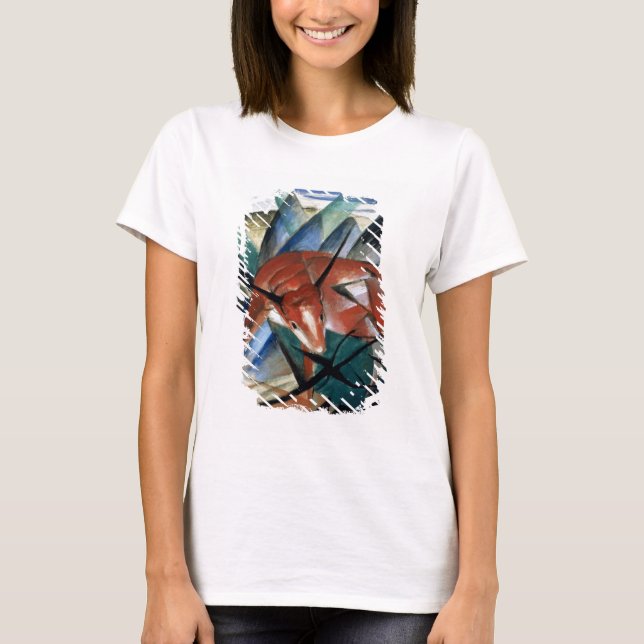 Camiseta Red Bull (guache no papel) (Frente)