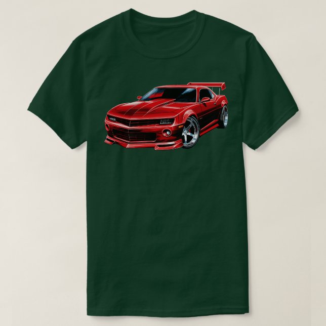Camiseta Red Camaro SS candy (Frente do Design)
