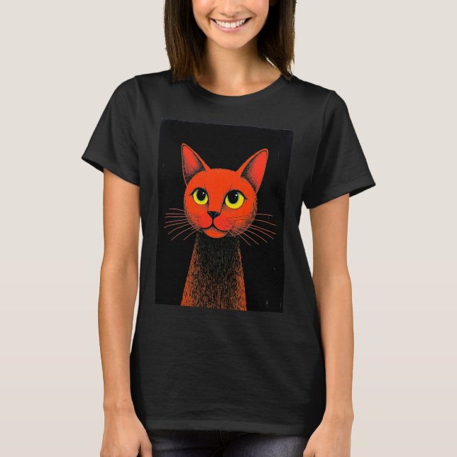 Camiseta Red Cat (Frente)