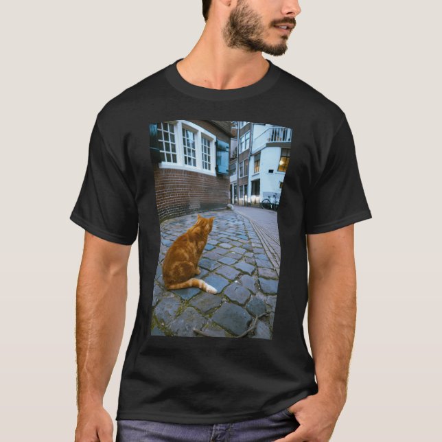 Camiseta Red Cat Em Gouda. (Frente)