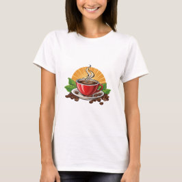 Camiseta Red coffee cup