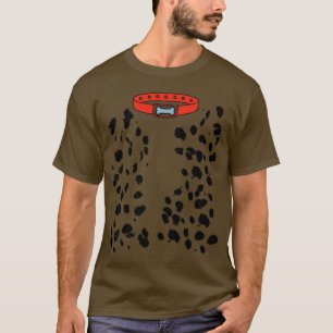 Camiseta Red Dalmaciano Dia de as Bruxas engraçado Cachorro