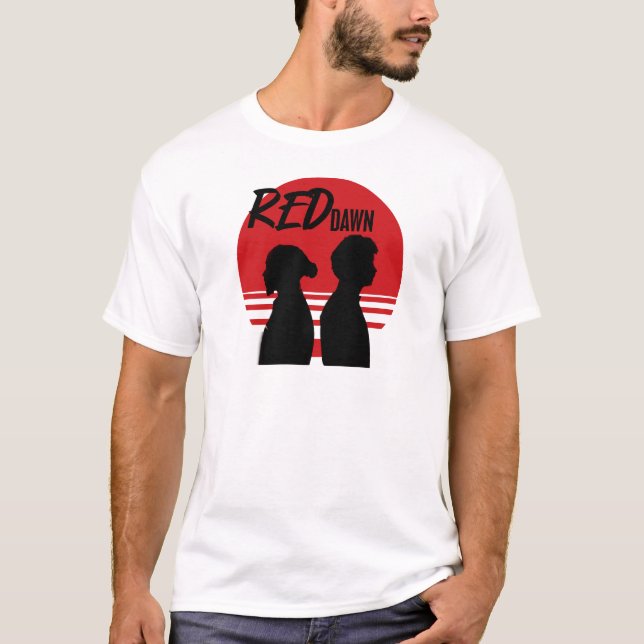 Camiseta Red Dawn Leclerc/Hamilton Rivalry (Frente)