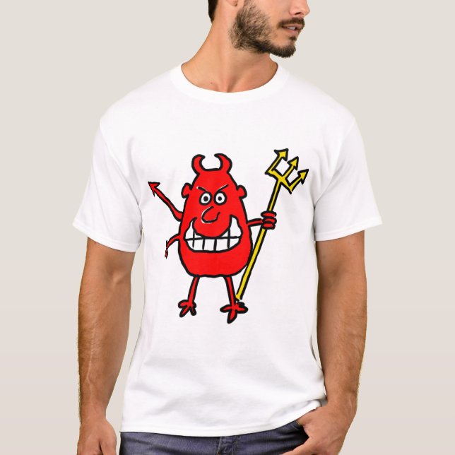 Camiseta Red Devil Design (Frente)