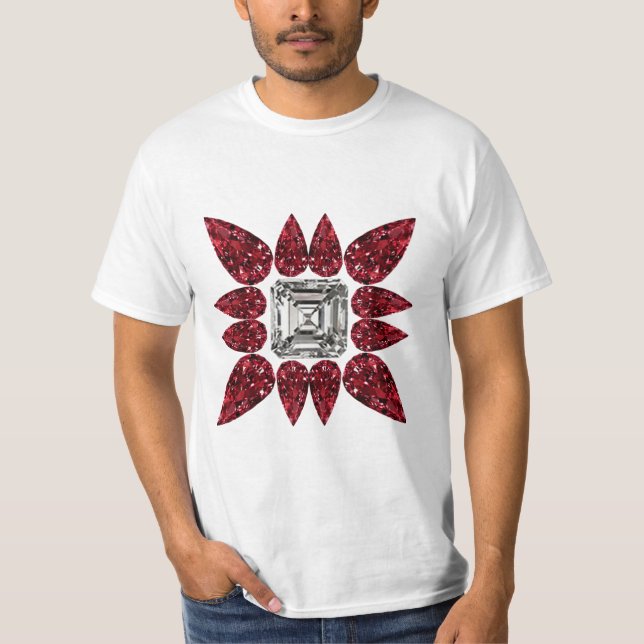 Camiseta Red Diamond Art (Frente)