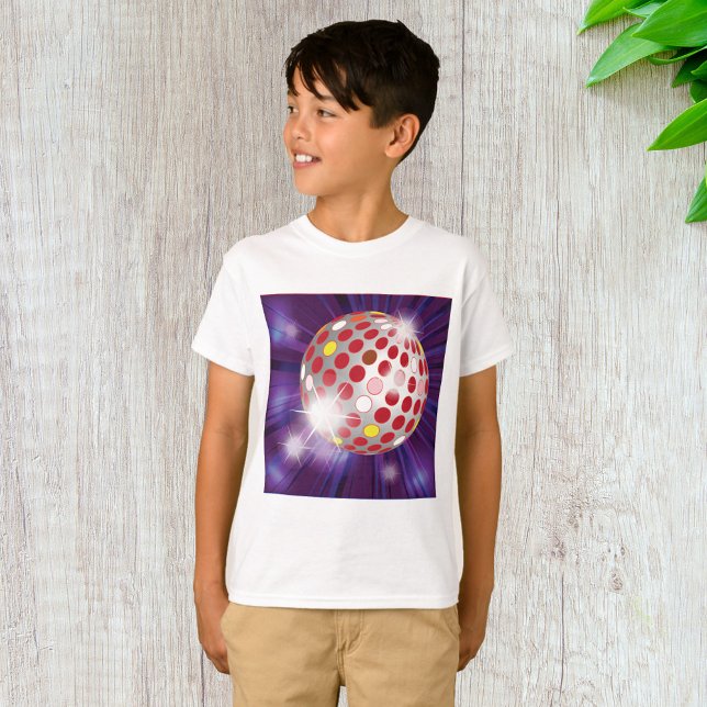 Camiseta Red Disco Ball (Criador carregado)