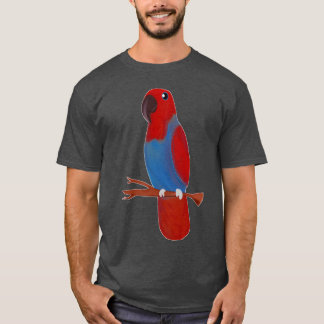 Camiseta Red Eclectus Parrot Female Bird
