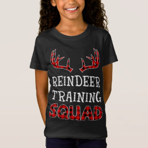Camiseta Red, Esquadrão de Treinamento de Reindeer da Equip