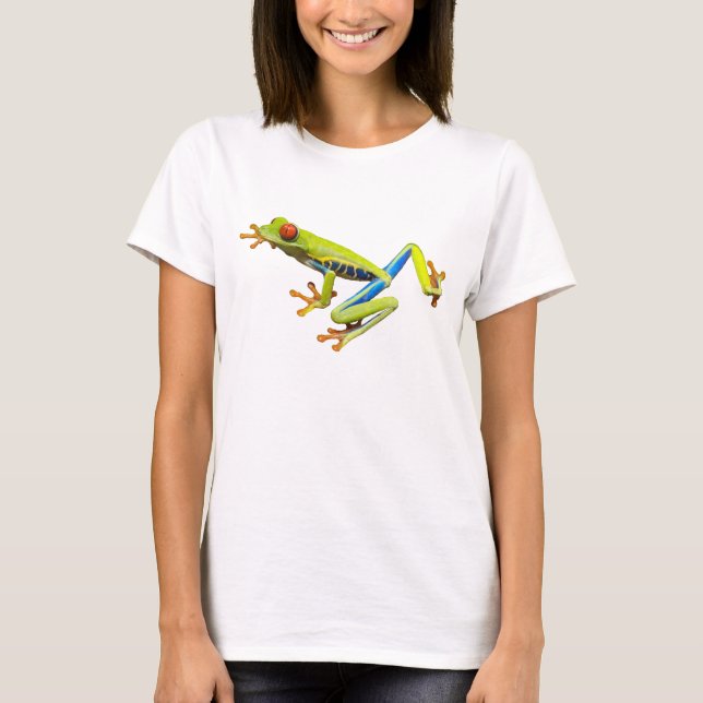 Camiseta Red eyed tree frog (Frente)