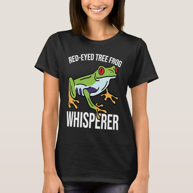 Camiseta Red Eyed Tree Frog Whisperer (Frente)