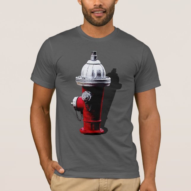 Camiseta Red Fire Hydrant Nova York (Frente)