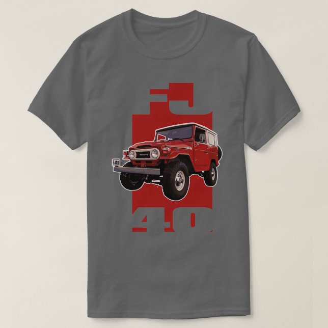CAMISETA RED FJ40 (Frente do Design)