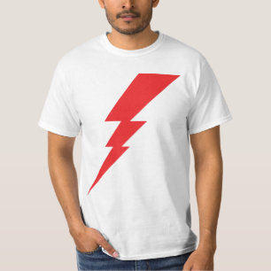 Camiseta Red Flash Lightning Bolt