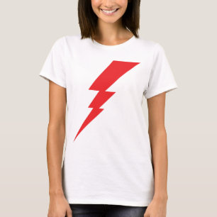 Camiseta Red Flash Lightning Bolt