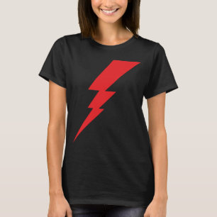 Camiseta Red Flash Lightning Bolt